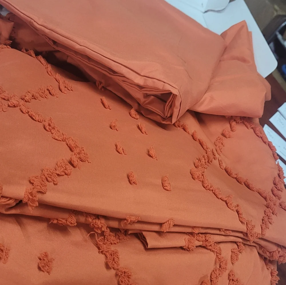 Terracotta Duvet Cover Set